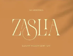 Zaslia font