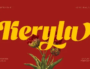 Keryla Retro font