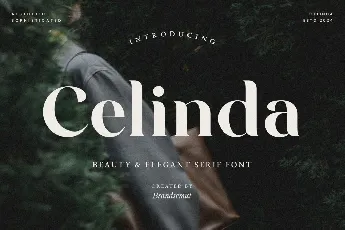 Celinda font