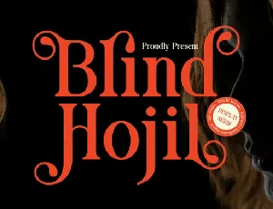 Blind Hojil font