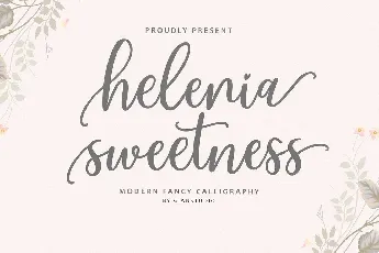 Helenia Sweetness font