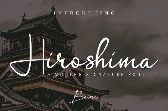 Hiroshima font