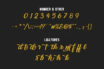 Braders font