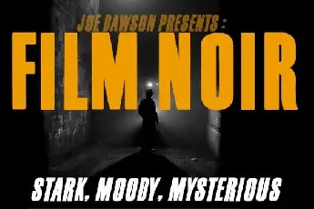 Film Noir Sans Serif font