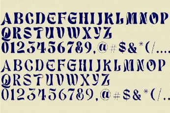 Economic Conditions font