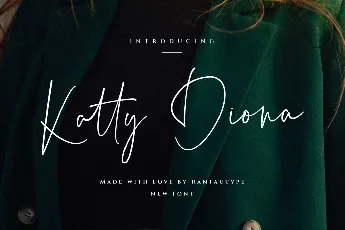 Katty Diona font