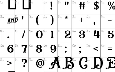 Higborn font