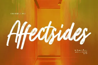 Affectsides font