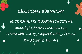 Christmas Everyday font