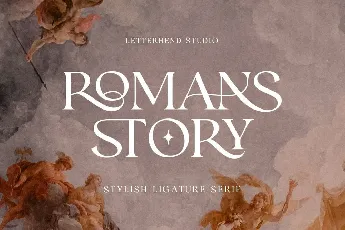 Romans Story font