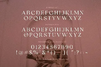 Romans Story font