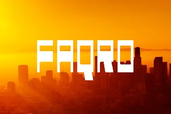 Faqro font