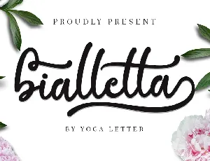 bialletta font