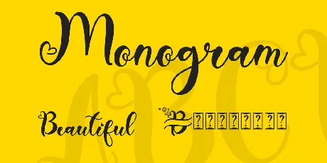 Monogram font