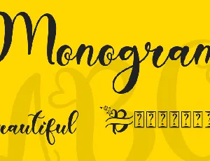 Monogram font