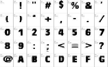 VTC Bad Vision font