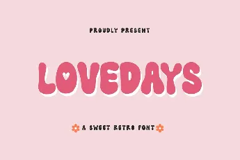 Lovedays font