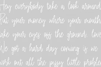 Daily Kitten Handwritten font