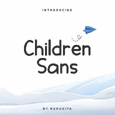 Children Sans font