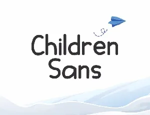 Children Sans font