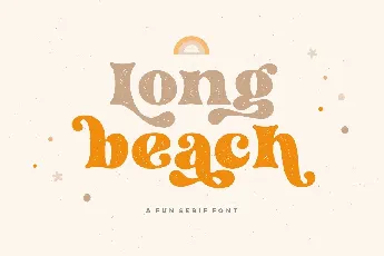 Long Beach font