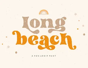 Long Beach font