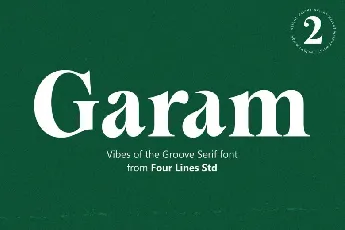 Garam font