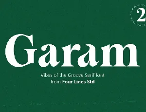 Garam font