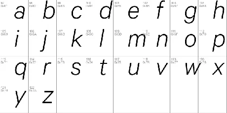 Calibre font