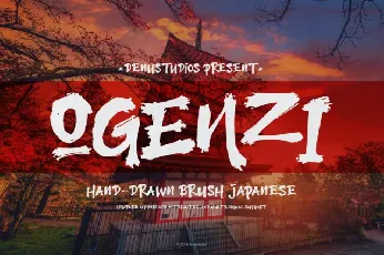 Ogenzi font