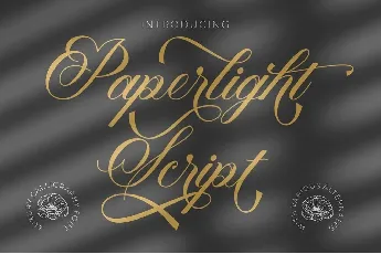 Paperlight Script font