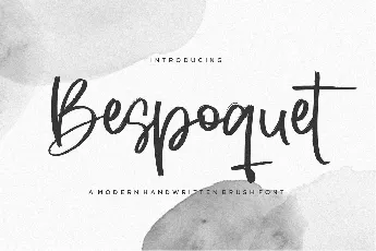 Bespoquet font