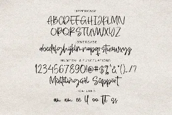 Bespoquet font