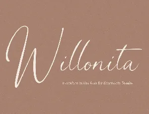 Willonita font