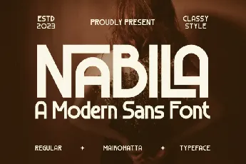 Nabila font