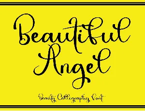 Beautiful Angel font