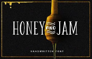 Honey & Jam Family font