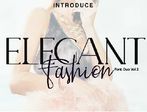 Elegant Fashion Duo font