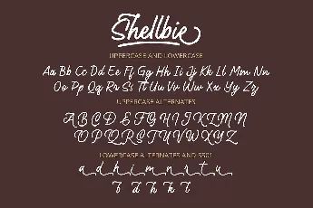 Shellbie font