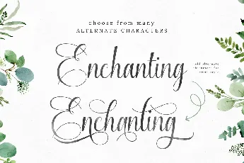 Enchanting font