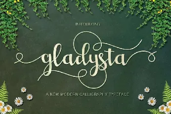 Gladysta font