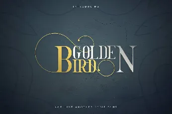 GoldenBird font