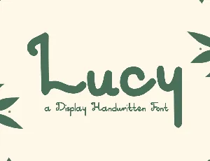 Lucy font