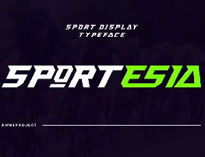 Sportesia font