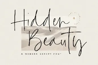 Hidden Beauty font