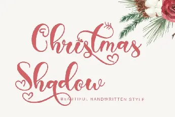 Christmas Shadow font