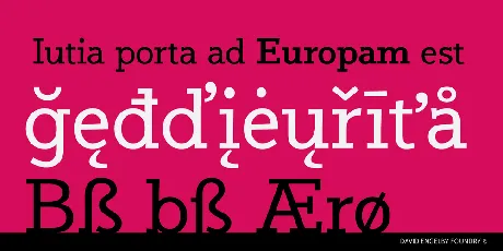 Jutlandia Slab Family font