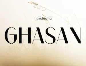 Ghasan font