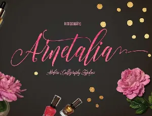 Arnetalia font