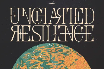 Uncharted Resilience Demo font